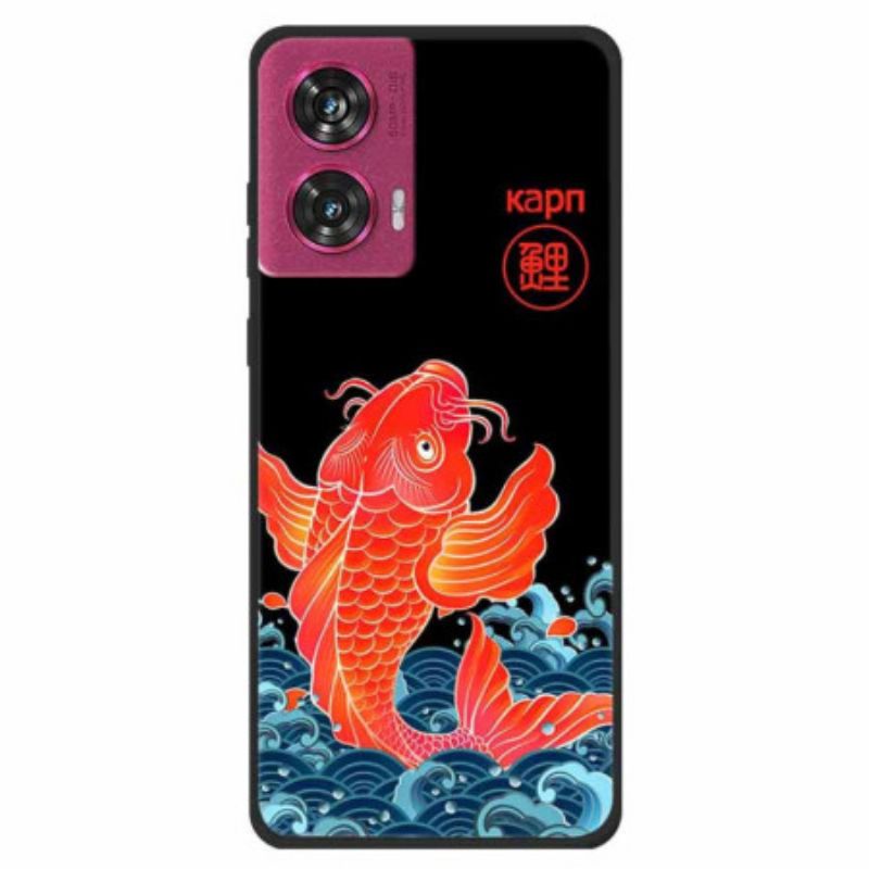 Coque Motorola Edge 50 Fusion Poisson Sautant