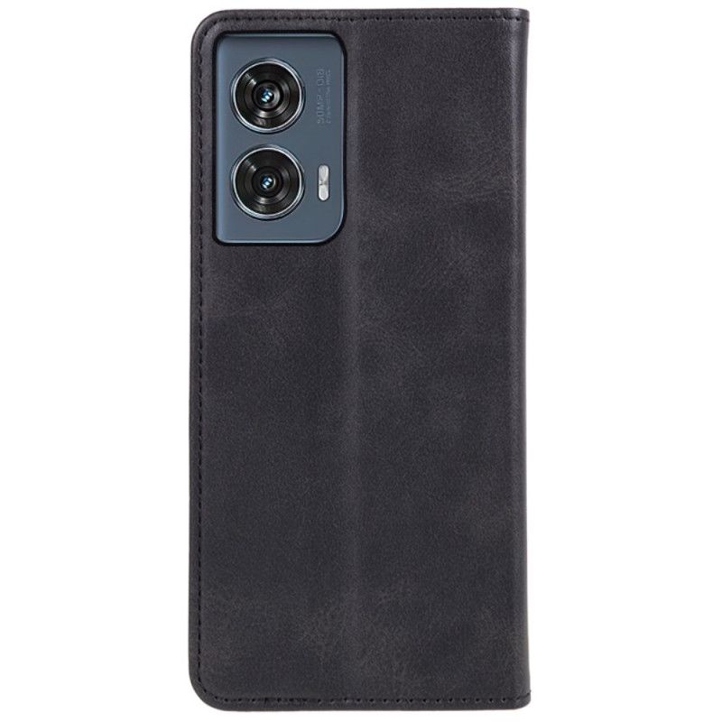 Flip Cover Motorola Edge 50 Fusion Surface Simili Cuir