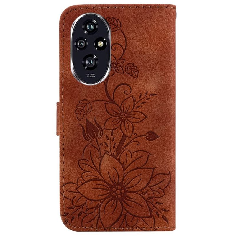 Housse Honor 200 Motif Floral