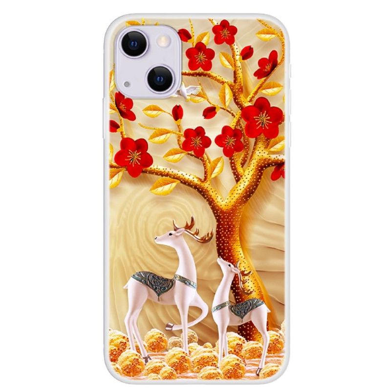 Coque iPhone 13 Cerf sika