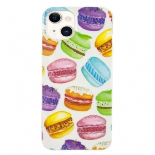 Coque iPhone 13 Fluorescente Macarons