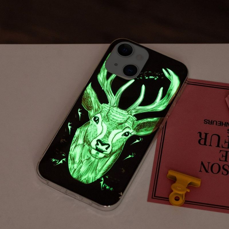 Coque iPhone 13 Fluorescente Wapiti