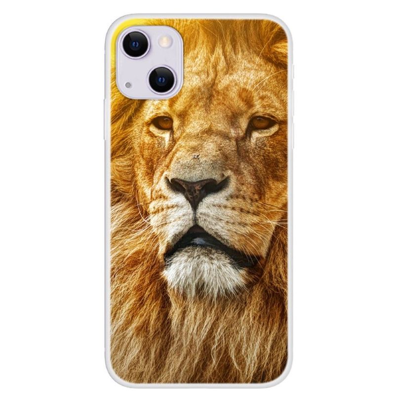 Coque iPhone 13 Golden Lion