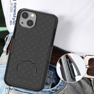 Coque iPhone 13 intégrale avec clip ceinture