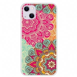 Coque iPhone 13 Mandala Rétro