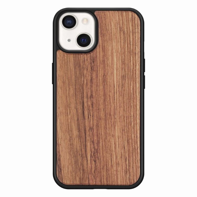 Coque iPhone 13 premium Bois - Marron