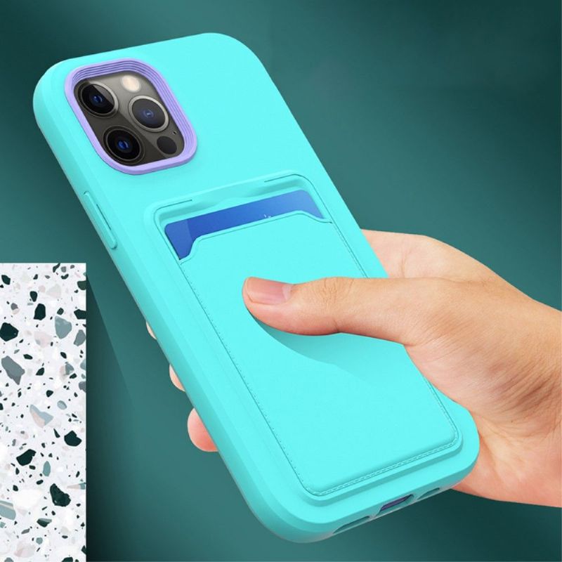 Coque iPhone 13 Pro Porte-Carte Soft Touch