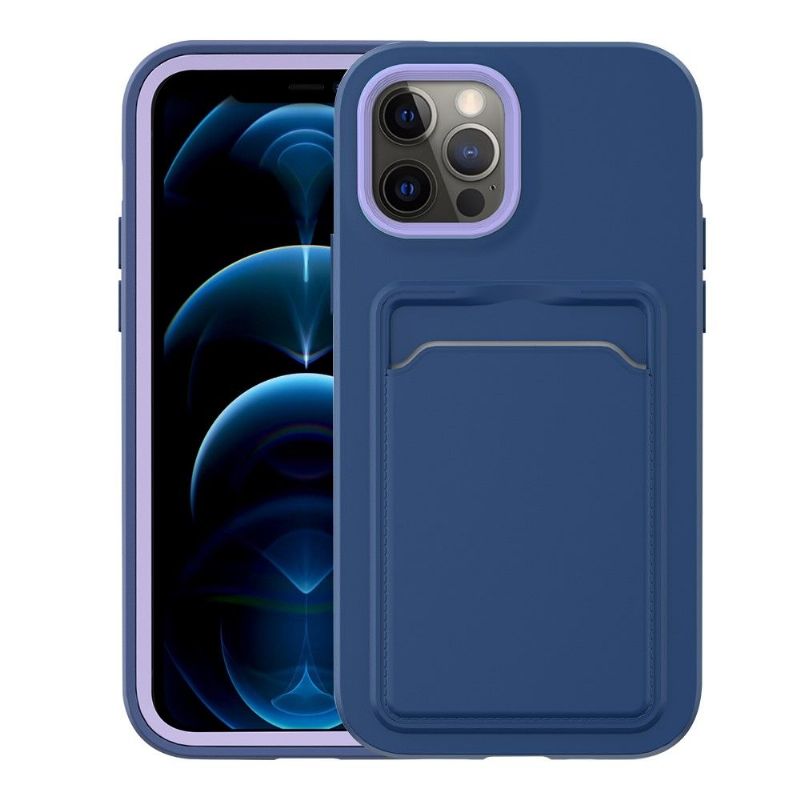 Coque iPhone 13 Pro Porte-Carte Soft Touch