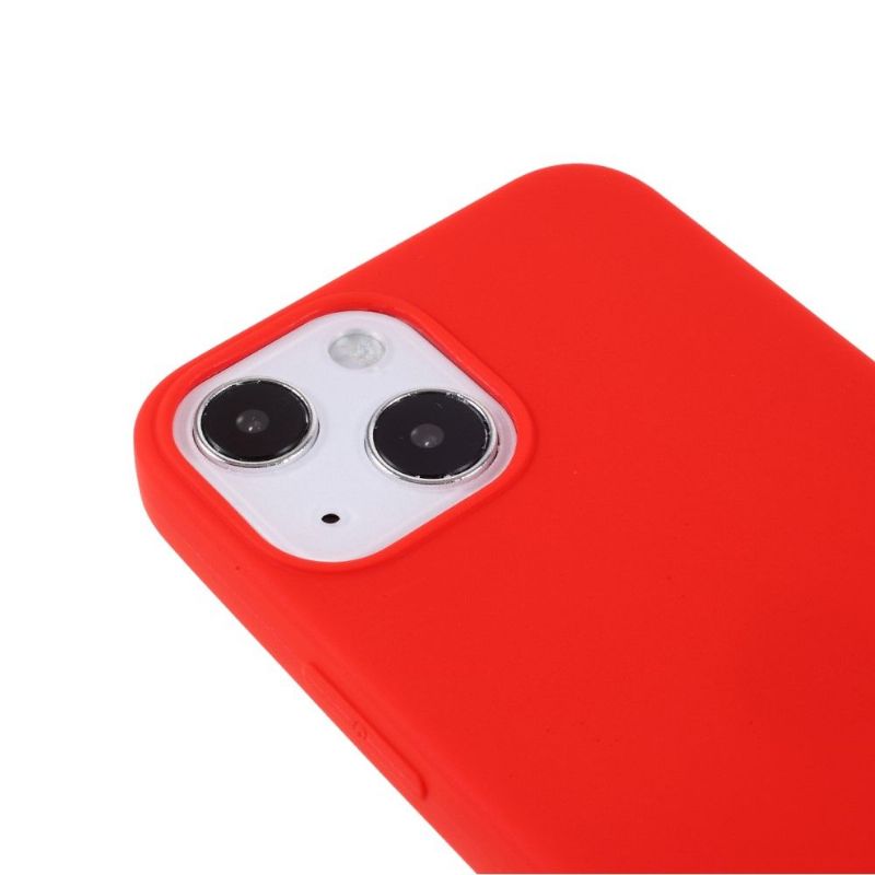 Coque iPhone 13 revêtement mat en silicone