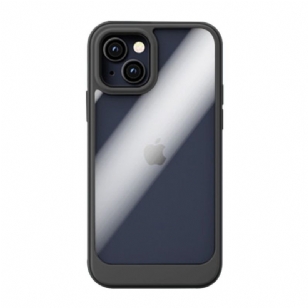 Coque iPhone 13 SNEAKY transparent contour couleur