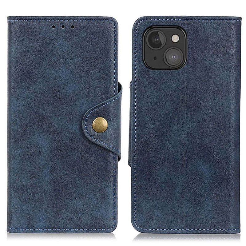 Housse iPhone 13 Full Protect Simili Cuir Mat