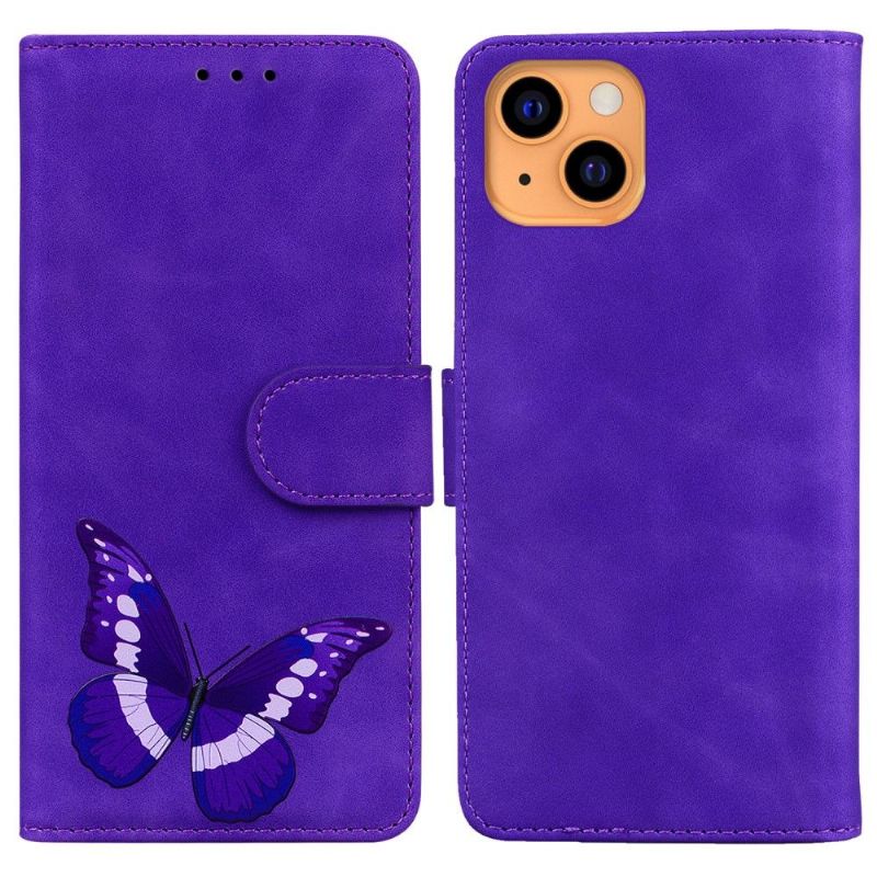 Housse iPhone 13 Protection papillon coloré