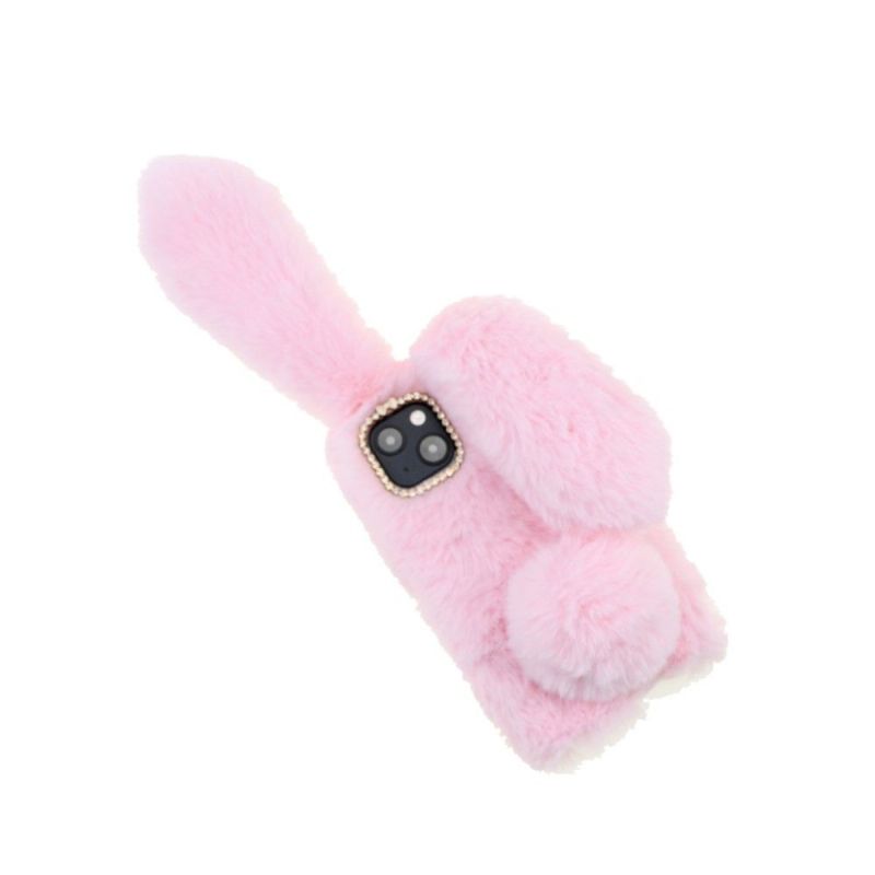 iPhone 13 - Coque Lapin Fausse Fourrure