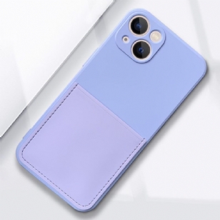 iPhone 13 - Coque Mia en silicone porte carte