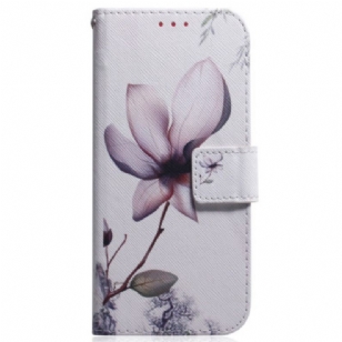 Housse Oppo Reno 12F 5G Fleur Rose