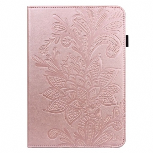 Housse Samsung Galaxy Tab A8 (2021) fleur dentelle chic