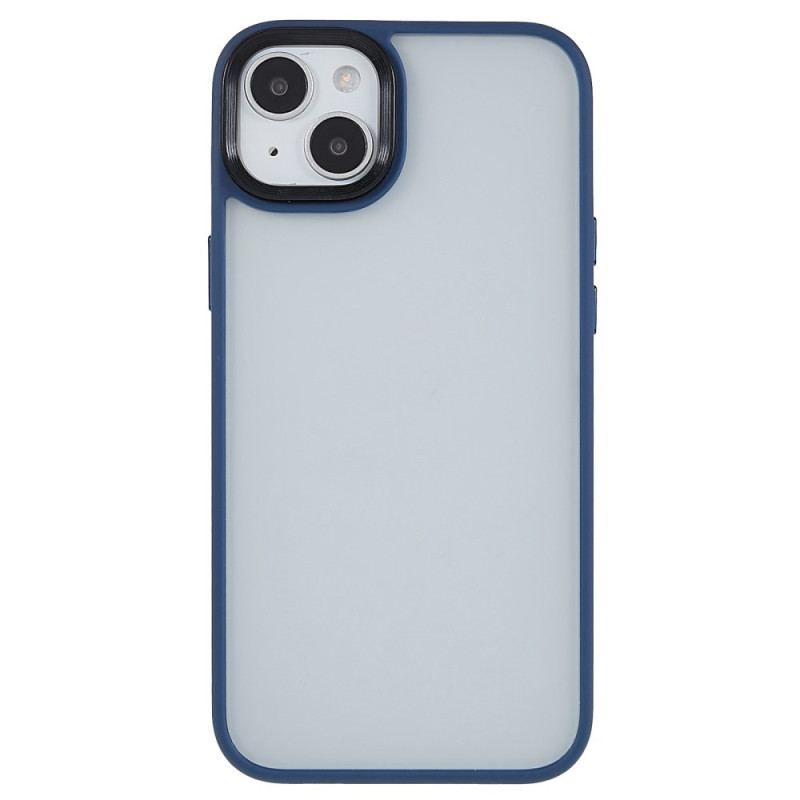 Coque iPhone 15 Plus Dos Acrylique et Rebords Silicone