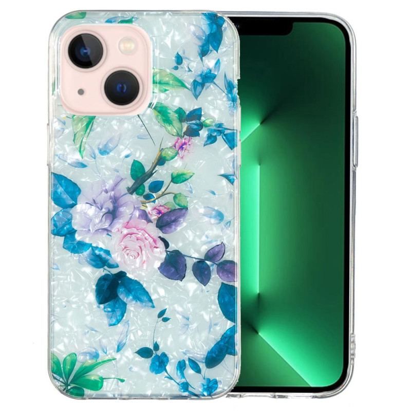 Coque iPhone 15 Plus Florale