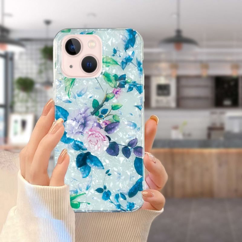 Coque iPhone 15 Plus Florale