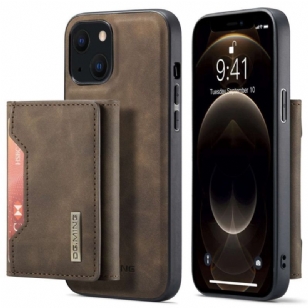 Coque iPhone 15 Plus Porte-Cartes Détachable DG.MING