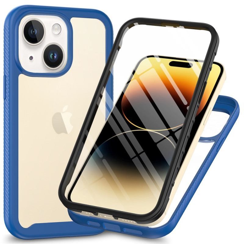 Coque iPhone 15 Plus Transparente avec Film pour Écran