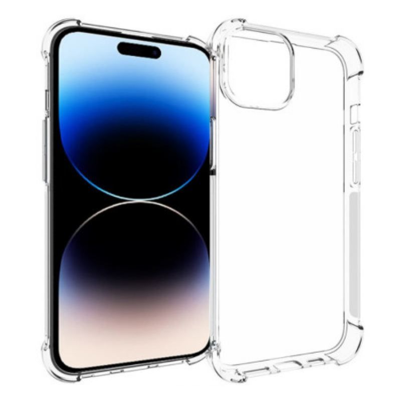 Coque iPhone 15 Plus Transparente Coins Renforcés