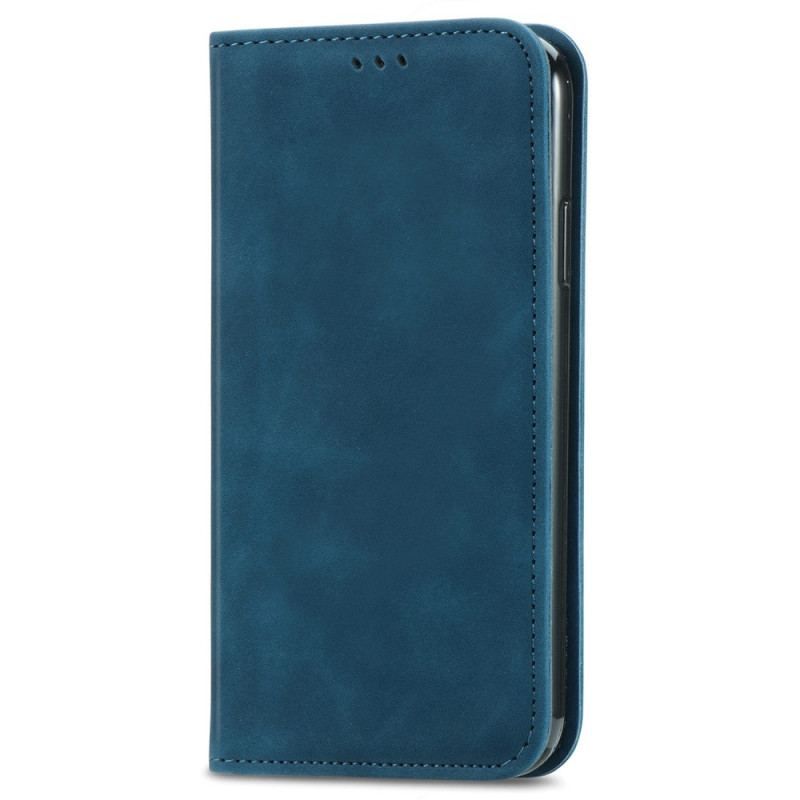 Flip Cover iPhone 15 Plus Simili Cuir Douceur