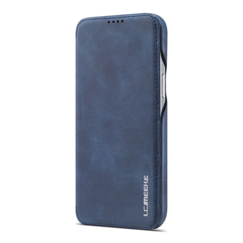 Flip Cover iPhone 15 Plus Simili Cuir LC.IMEEKE