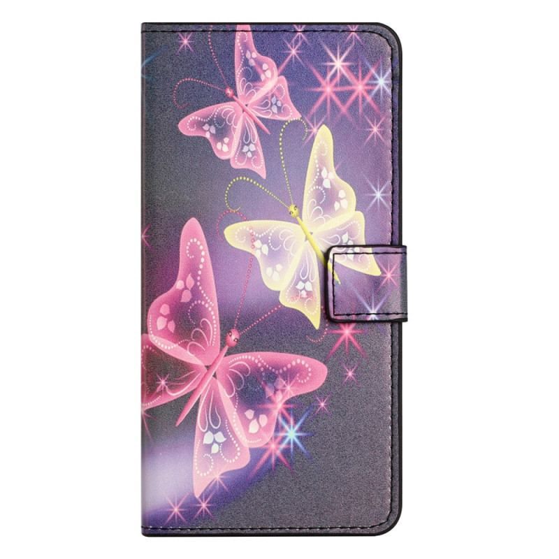 Housse iPhone 15 Plus Beaux Papillons