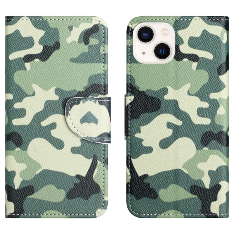 Housse iPhone 15 Plus Camouflage Militaire