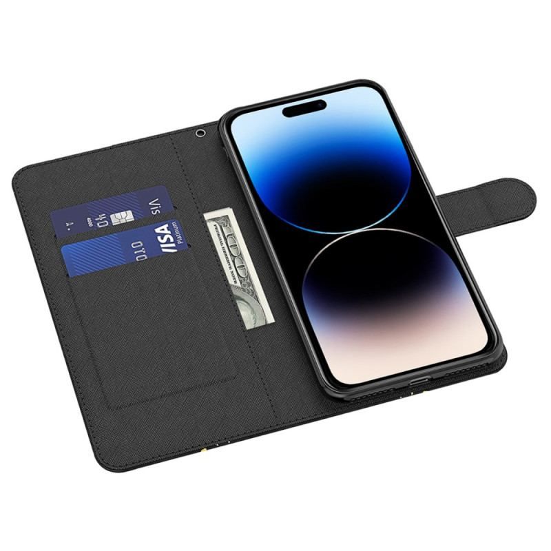 Housse iPhone 15 Plus Design 3D à Lanière