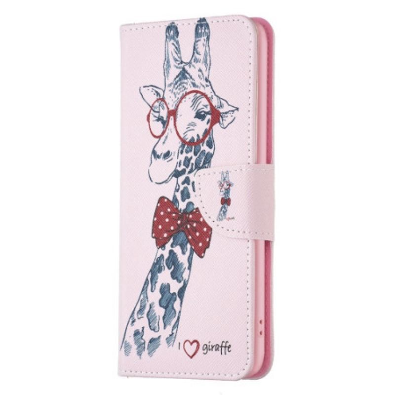 Housse iPhone 15 Plus Girafe Intello