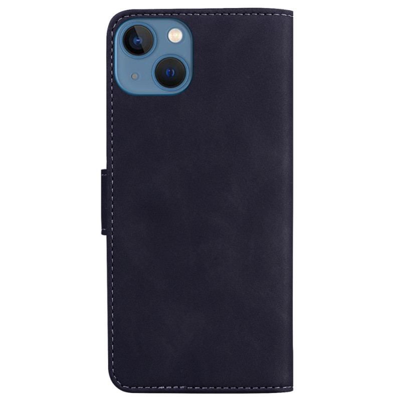 Housse iPhone 15 Plus Simili Cuir Papillon