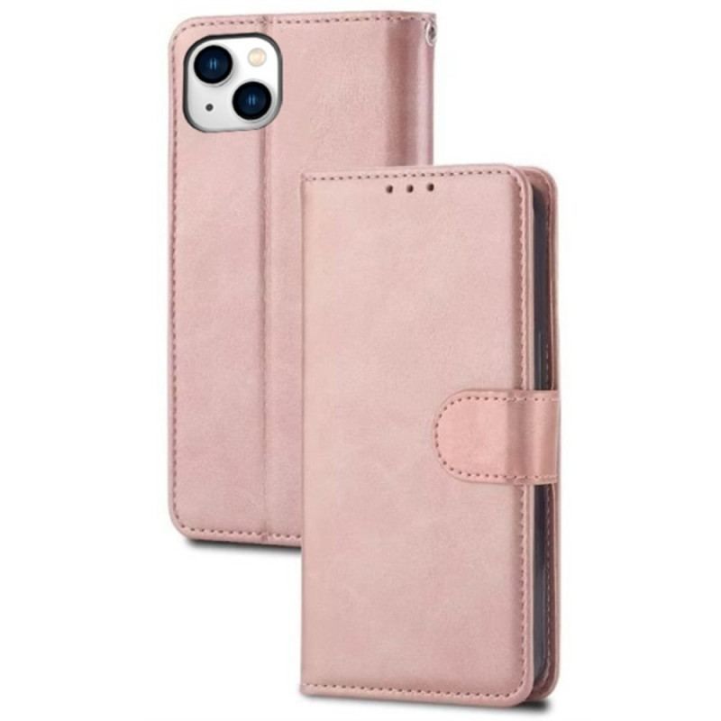 Housse iPhone 15 Plus Simili Cuir Sobre