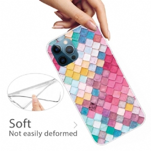 Coque iPhone 13 Pro Max Colorful Squares