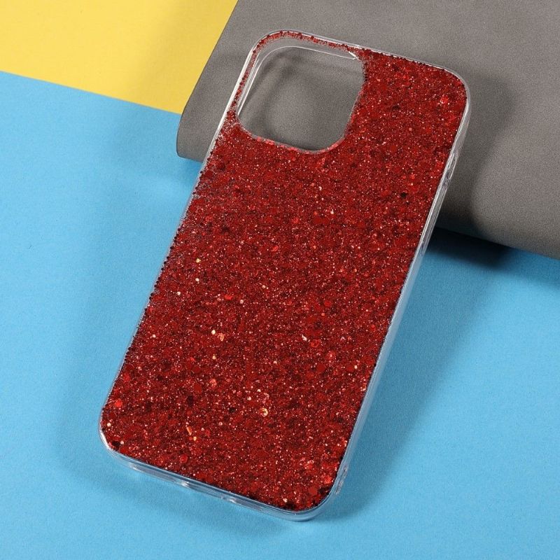 Coque iPhone 13 Pro Max LENA paillettes