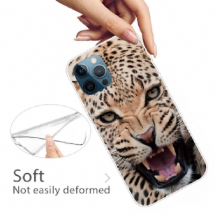 Coque iPhone 13 Pro Max Leopard Rugissant