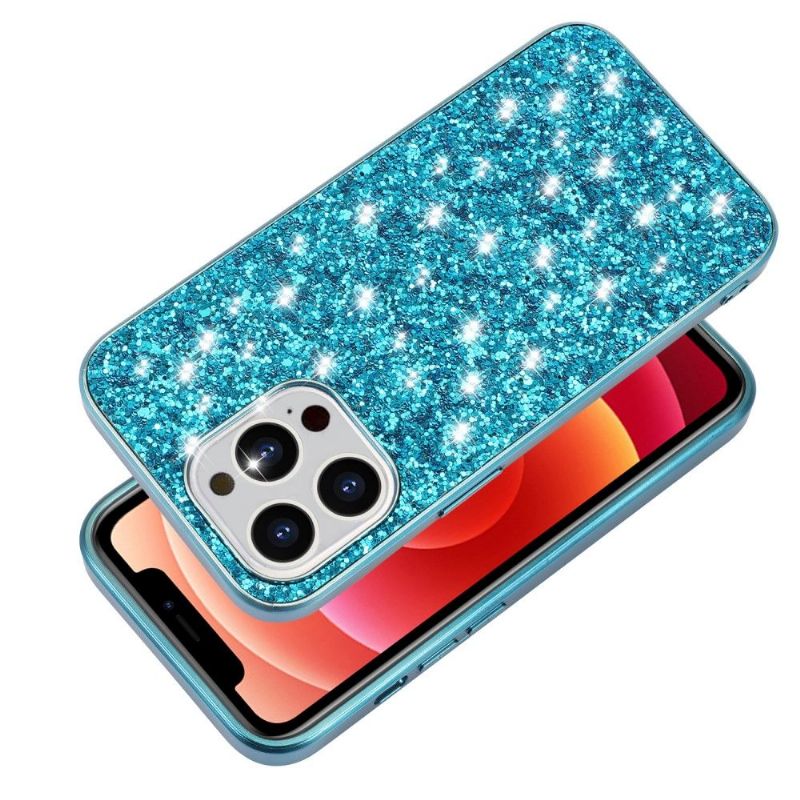 Coque iPhone 13 Pro Max Paillettes Glamour