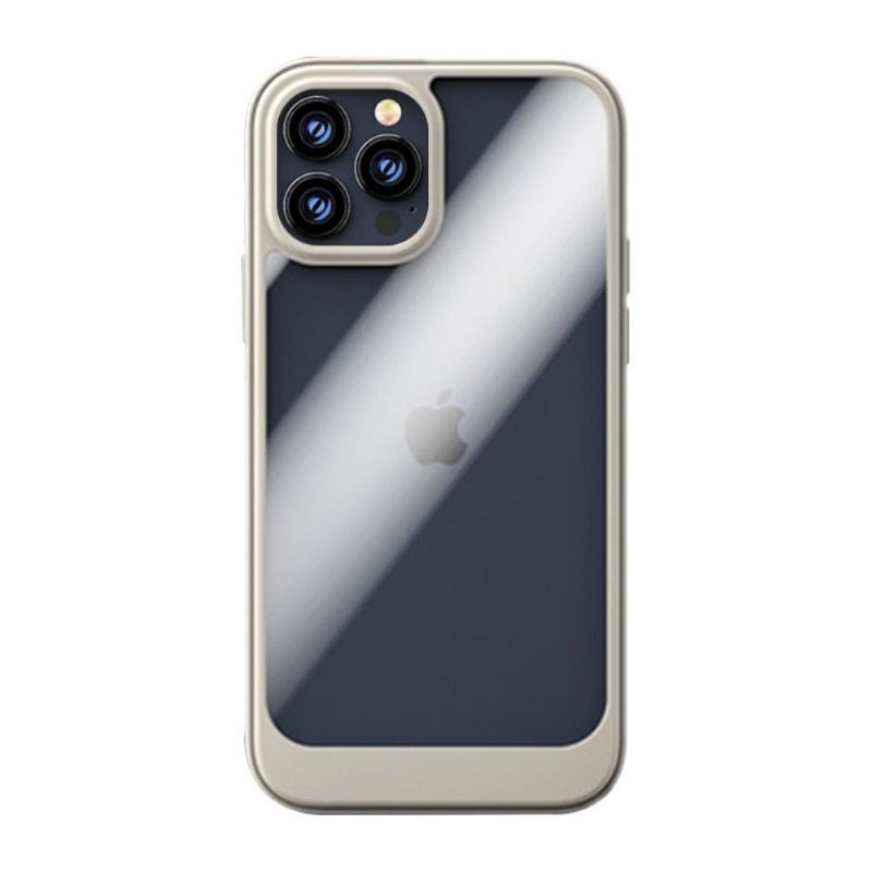 Coque iPhone 13 Pro Max SNEAKY transparent contour couleur