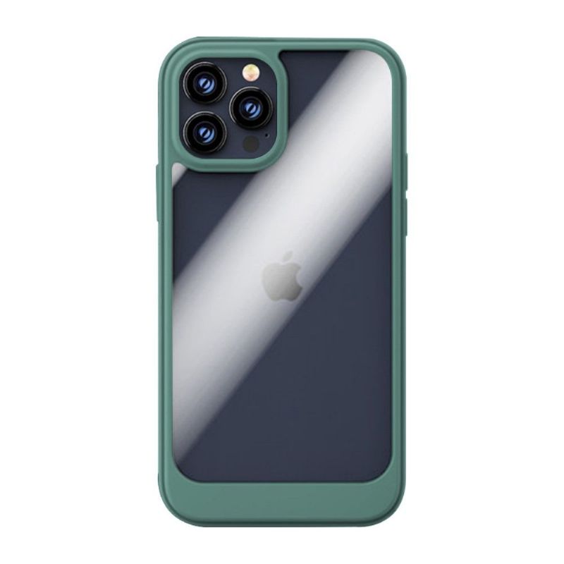 Coque iPhone 13 Pro Max SNEAKY transparent contour couleur