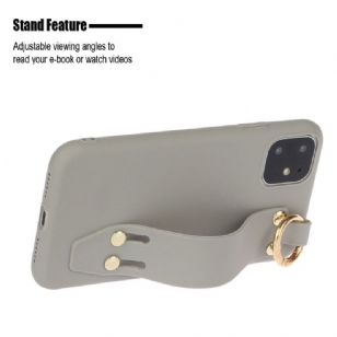 Coque iPhone 13 Pro Max Strap en silicone