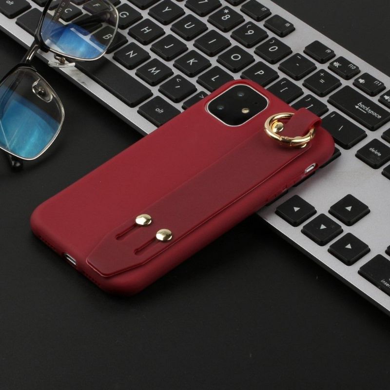 Coque iPhone 13 Pro Max Strap en silicone