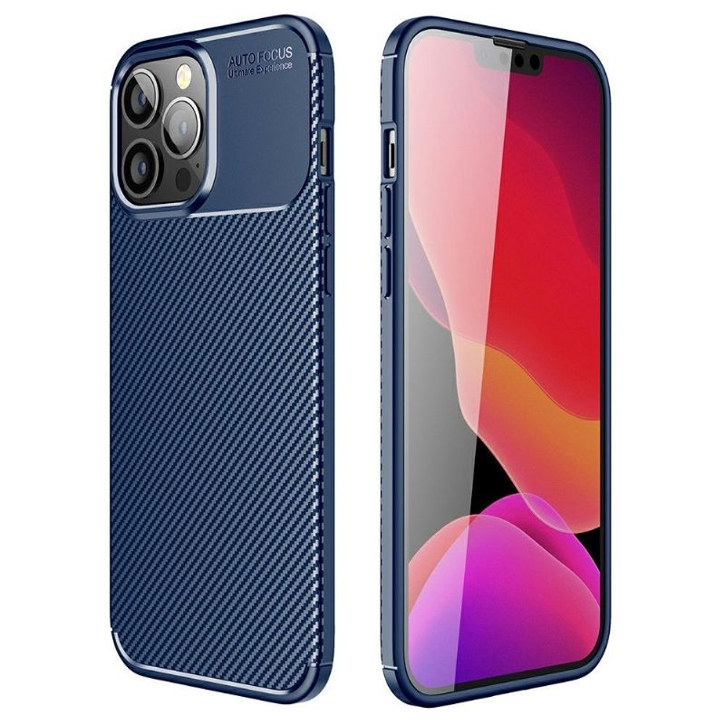 Coque iPhone 13 Pro Max style fibre de carbone