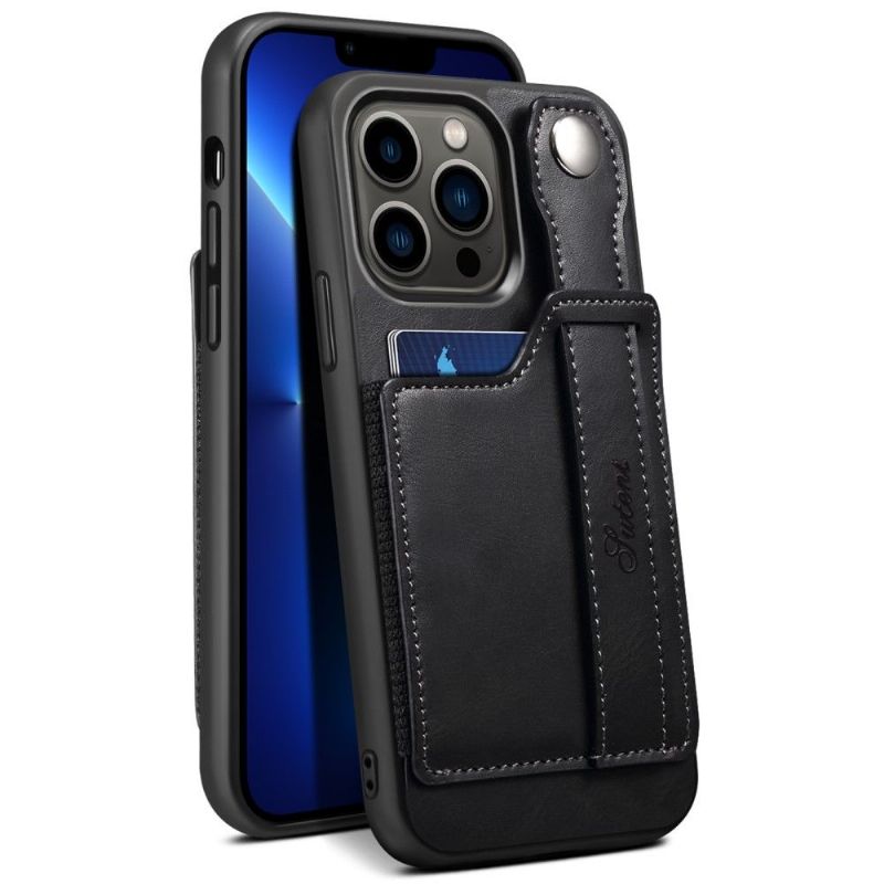 Coque iPhone 13 Pro Max SUTENI porte-carte