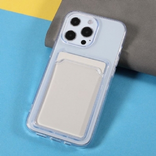 Coque iPhone 13 Pro Max Transparente Porte Carte