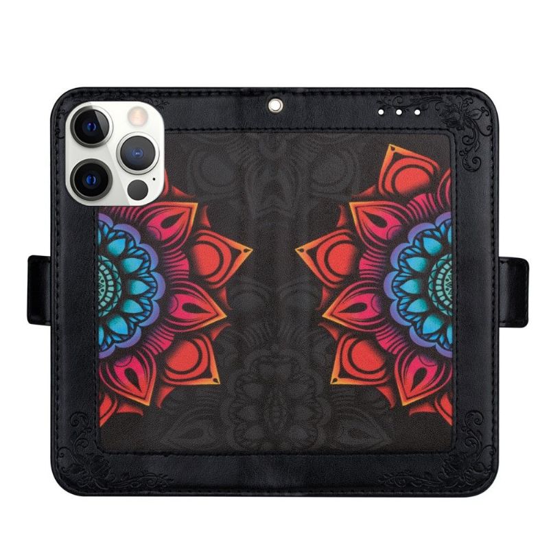 Housse iPhone 13 Pro Max DAME Mandala Coloré