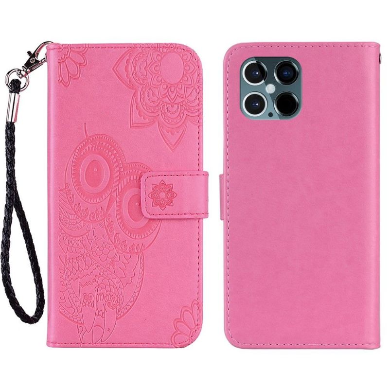 Housse iPhone 13 Pro Max Hibou en relief