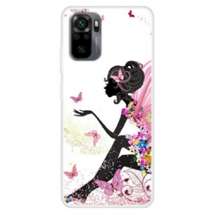 Coque Xiaomi Redmi Note 10/10S/Poco M5s Butterfly Lady