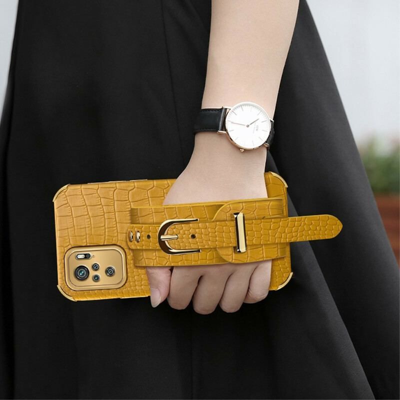 Coque Xiaomi Redmi Note 10/10S/Poco M5s Croco Bracelet