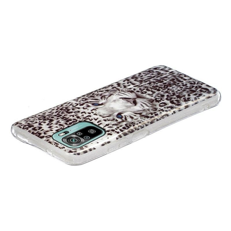 Coque Xiaomi Redmi Note 10/10S/Poco M5s Leopard Fluorescente